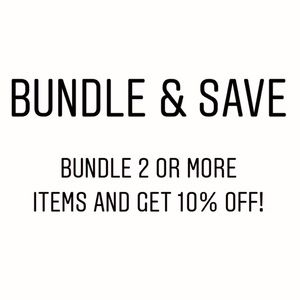 SALE! BUNDLE & SAVE!